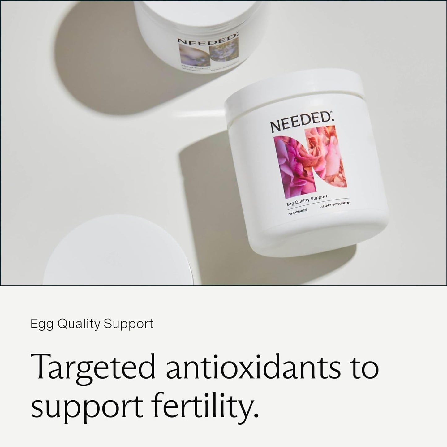 Respaldo de la calidad del óvulo - Suplemento antioxidante óptimamente formulado para respaldar la calidad del óvulo - Respaldo de la fertilidad 60 capsulas
