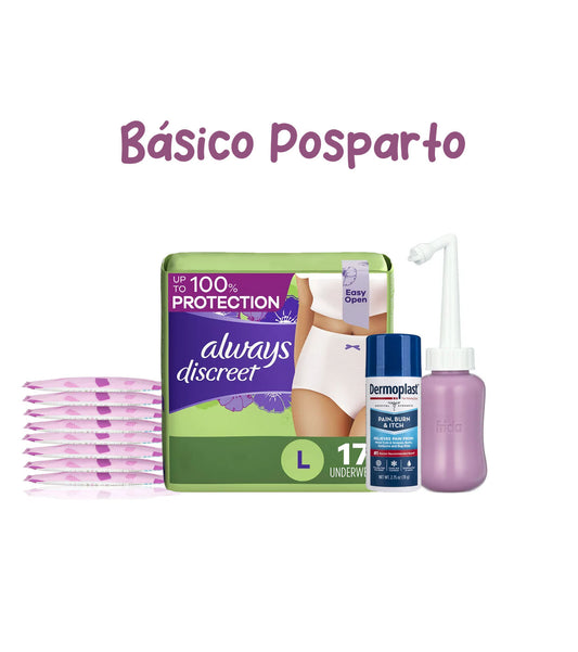 Kit básico de Posparto vaginal