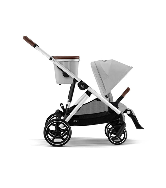 Carriola cochecito doble modular para bebés y niños pequeños, incluye cesta de compras desmontable, más de 20 configuraciones
