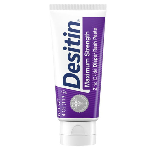 Crema Desitin Maximum Strength para la dermatitis del pañal con óxido de zinc 113gr