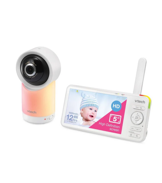 VTech Monitor Digital de 5" con acceso remoto para bebé - 1 Cámara