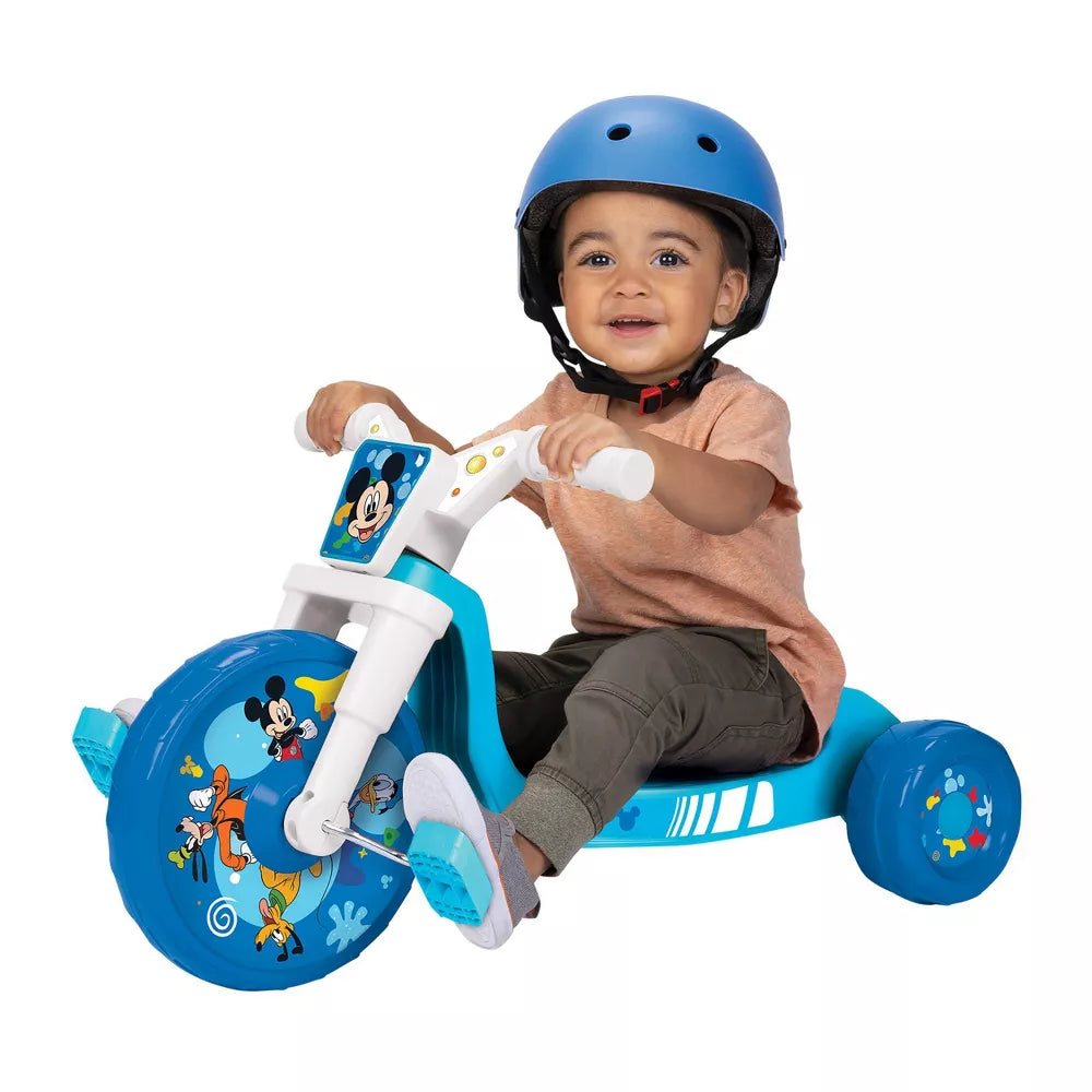 Triciclo infantil con volante y sonido electrónico de Mickey Mouse