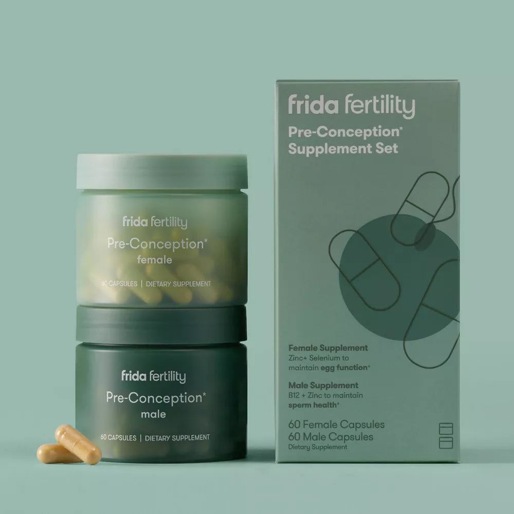 Frida Fertility Pre-Conception Suplementos - 60ct