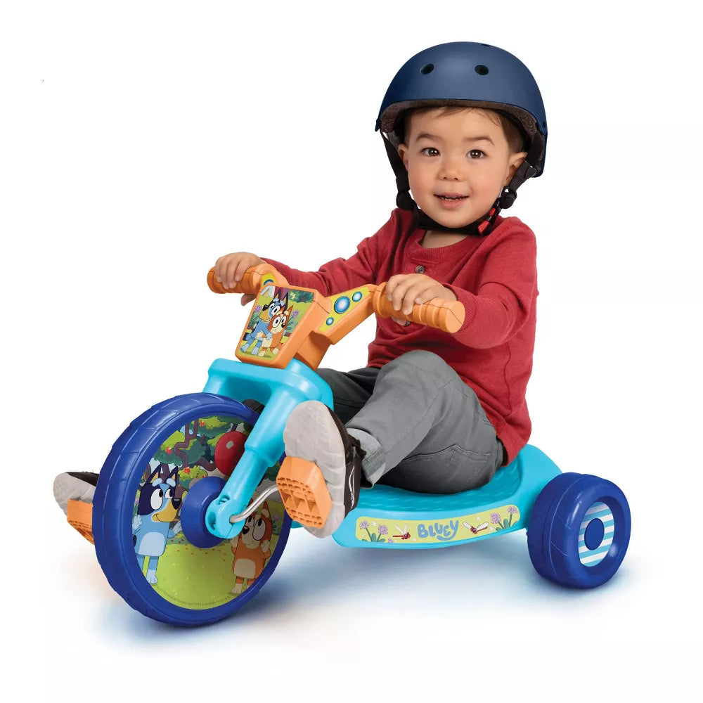 Triciclo para niños Bluey Fly Wheel con sonido electrónico