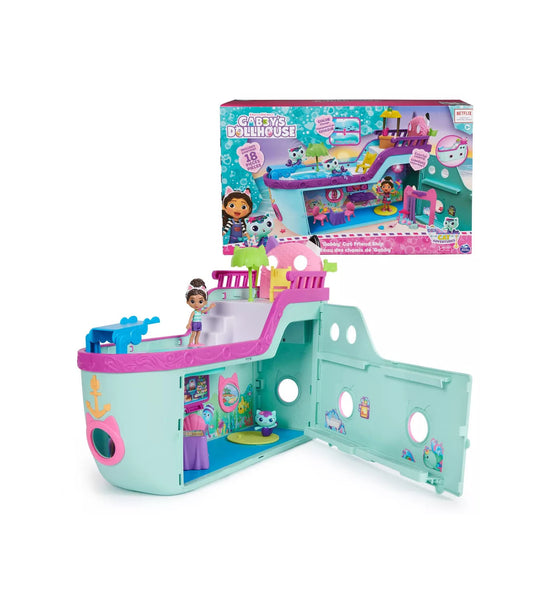 Juego de muñecas en forma de crucero Gabbys Dollhouse