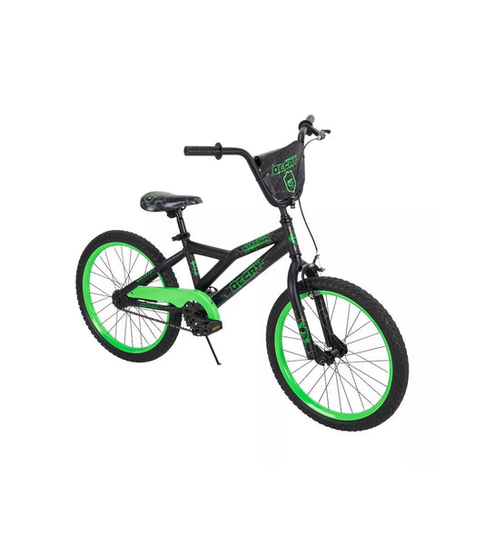 Bicicleta para niños Huffy Decay de 20" - Negro/verde neón