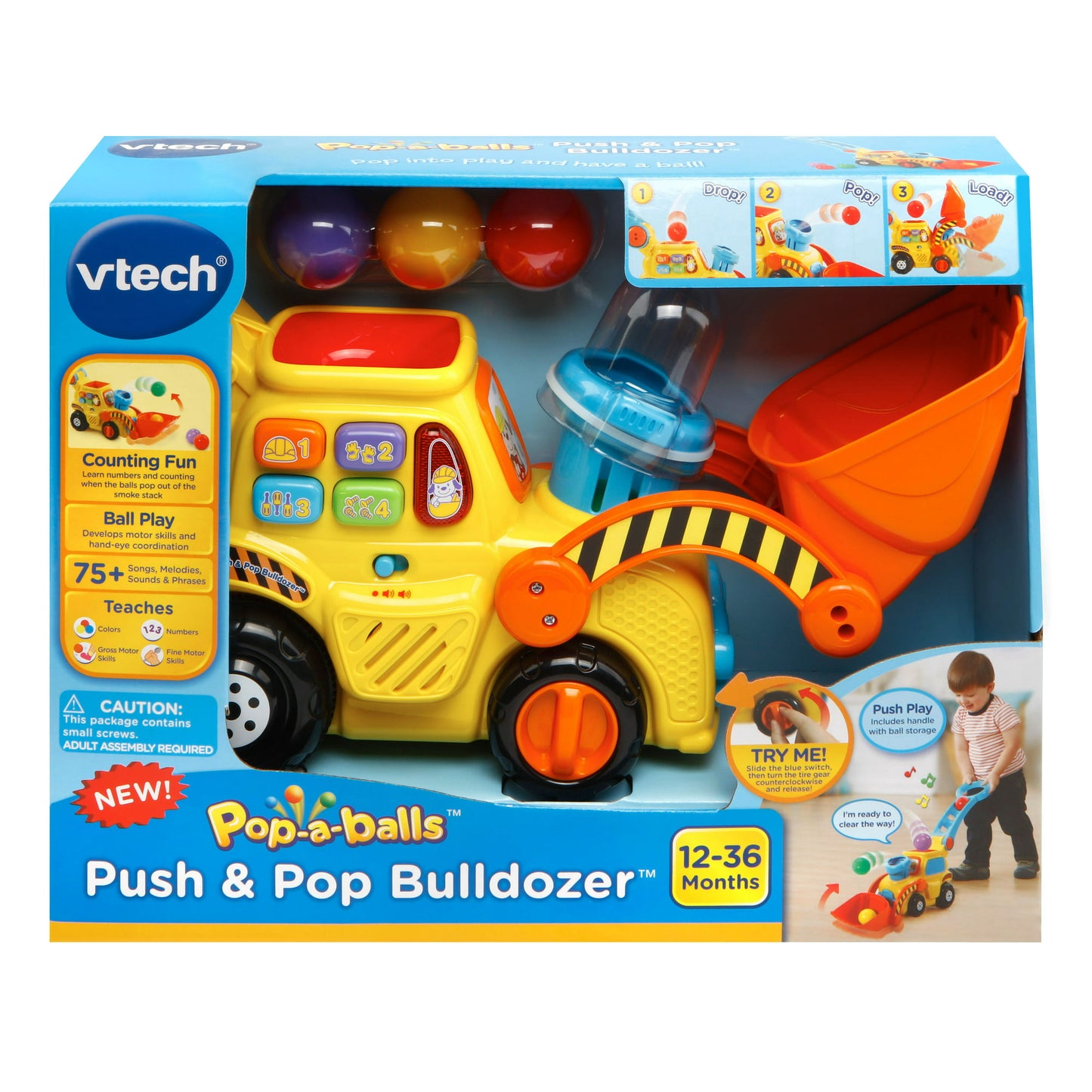 Pop-a-Balls  Juguete de aprendizaje para niños pequeños VTech