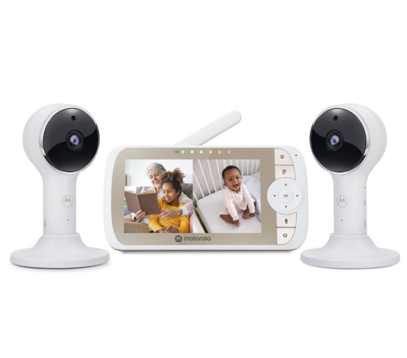 Motorola Monitor de Video para bebé de 5" - 2 Cámaras Con WiFi HD