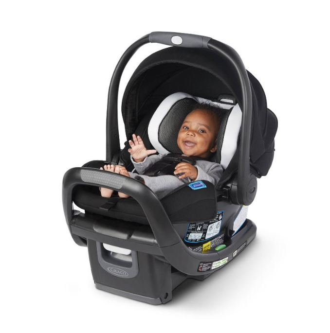 Graco SnugRide SnugFit 35 DLX Silla de auto infantil con envolvente de seguridad - Jacks