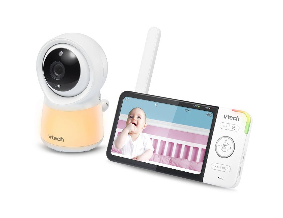 VTech Monitor de Video Digital de 5'' FHD con Acceso Remoto para bebé