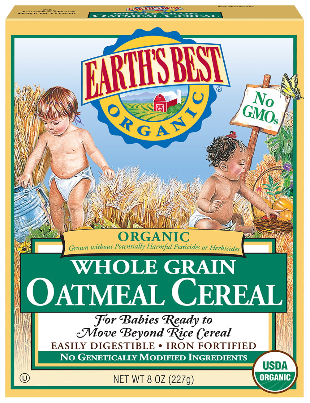 Earth's Best Cereal orgánico para bebés 227gr