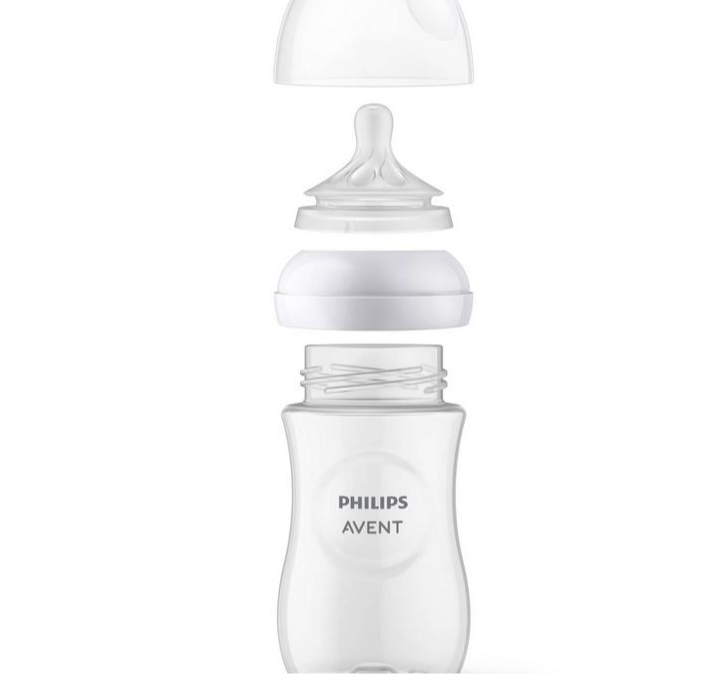 Biberón de 330 ml Natural Response de Philips AVENT - transparente