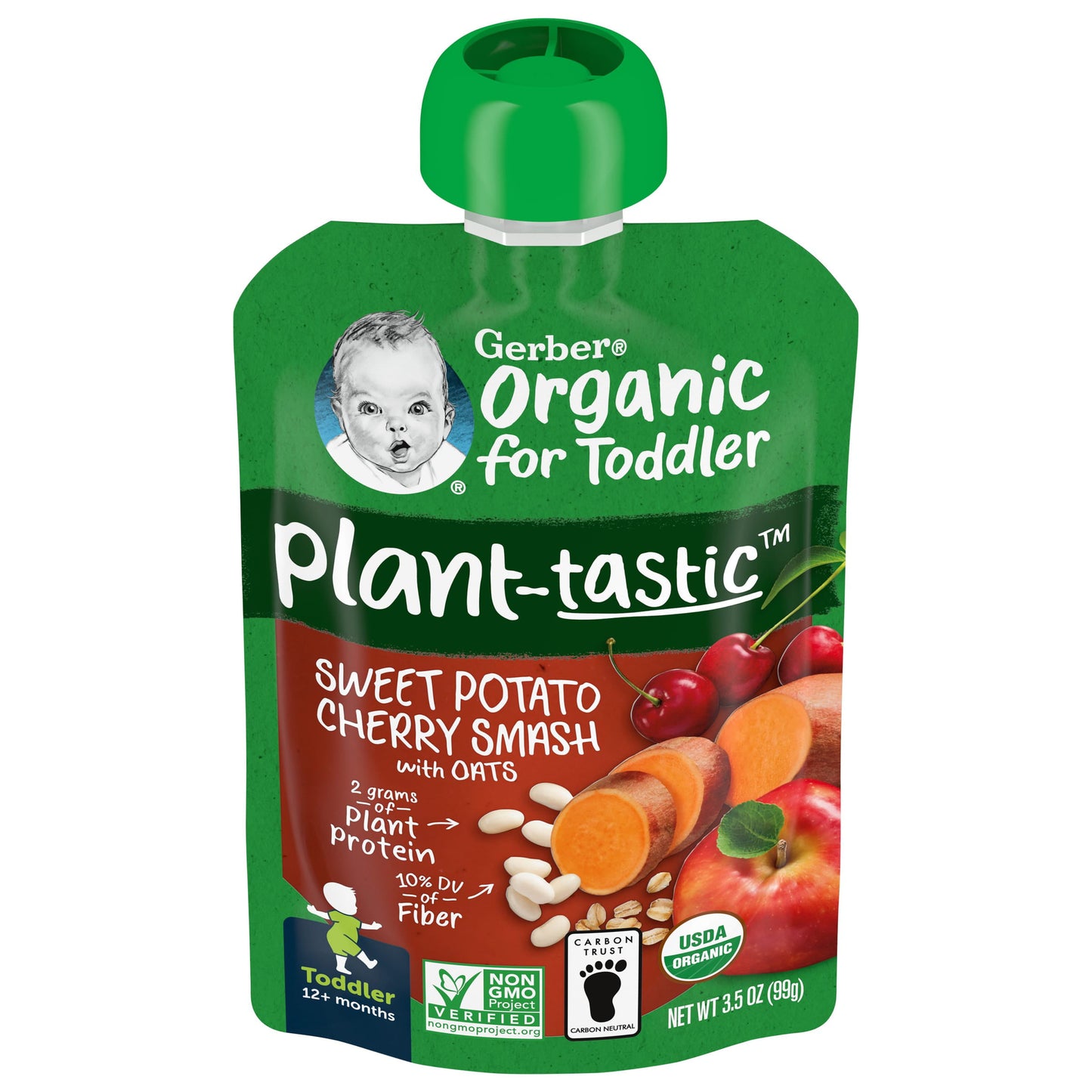 Gerber Plantastic Toddler - Bolsa de Alimento para bebé  3.5oz