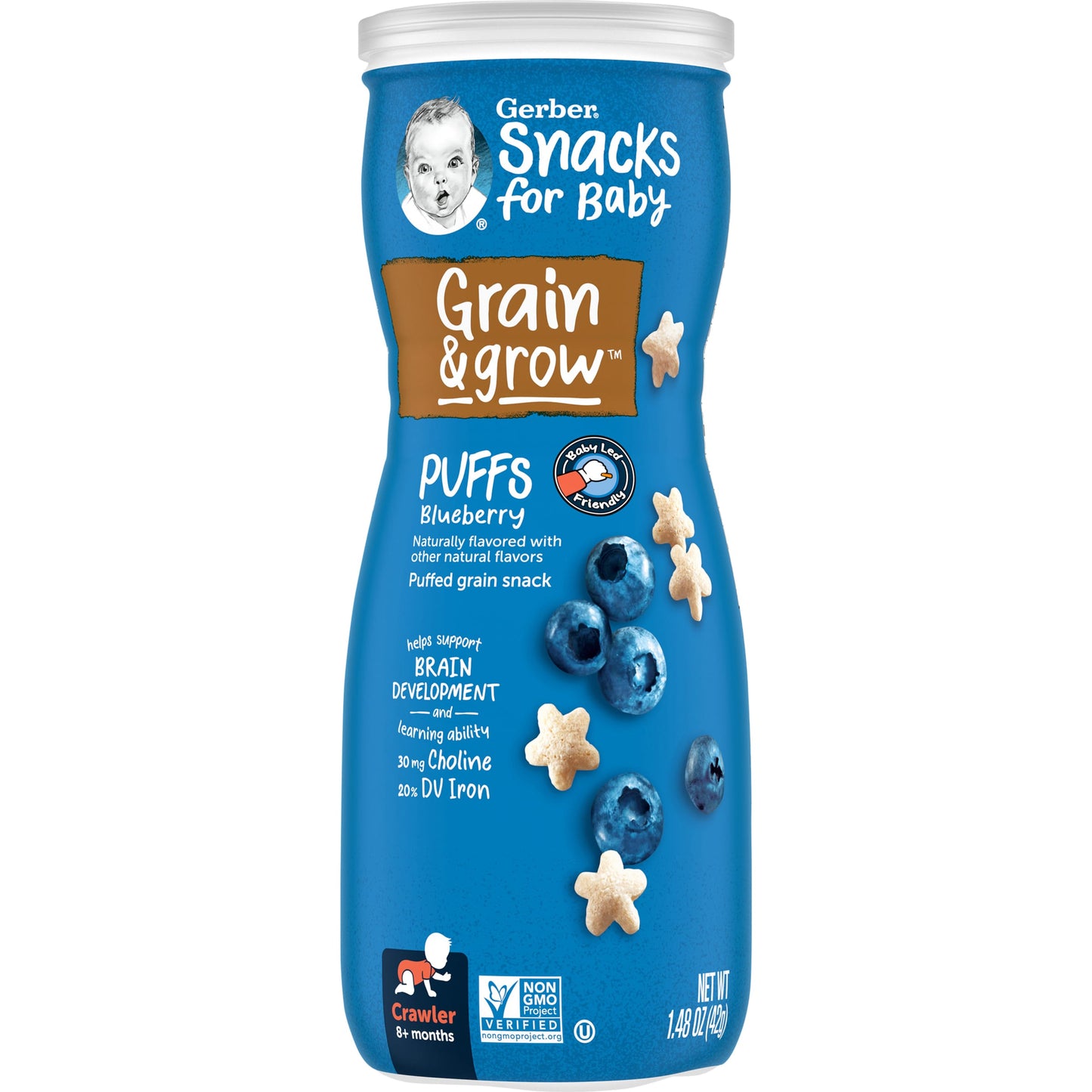 Gerber Snacks para Bebé Grain & Grow 42gr