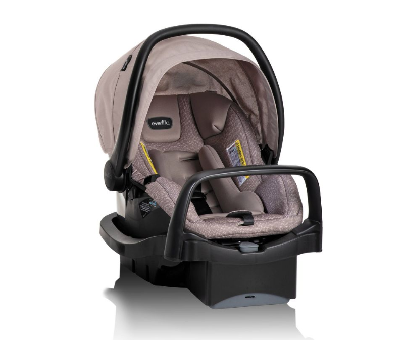Evenflo Pivot Sistema de viaje modular con asiento de coche para bebés SafeMax