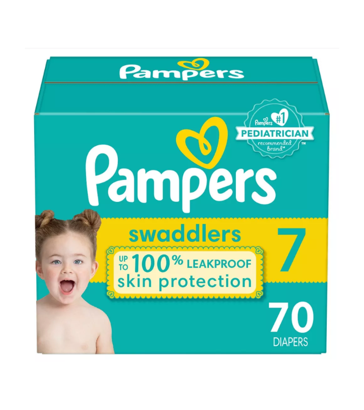 Pampers Swaddlers Disposable Diapers -  Etapa 7