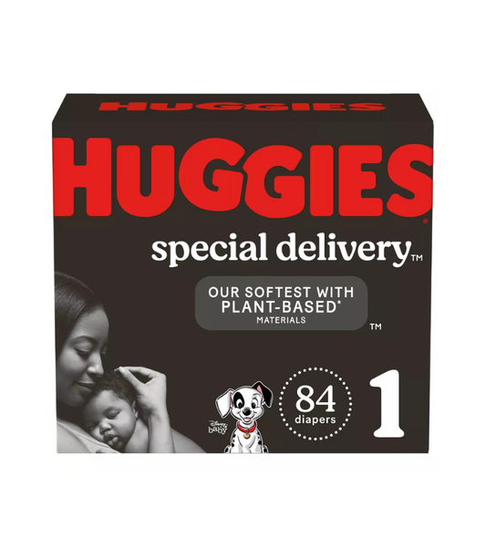 Huggies Special Delivery Hypoallergenic Baby Diapers, 84 unidades - Etapa 1