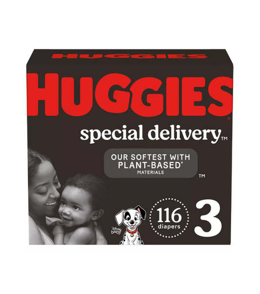 Huggies Special Delivery Hypoallergenic Baby Diapers - Etapa 3