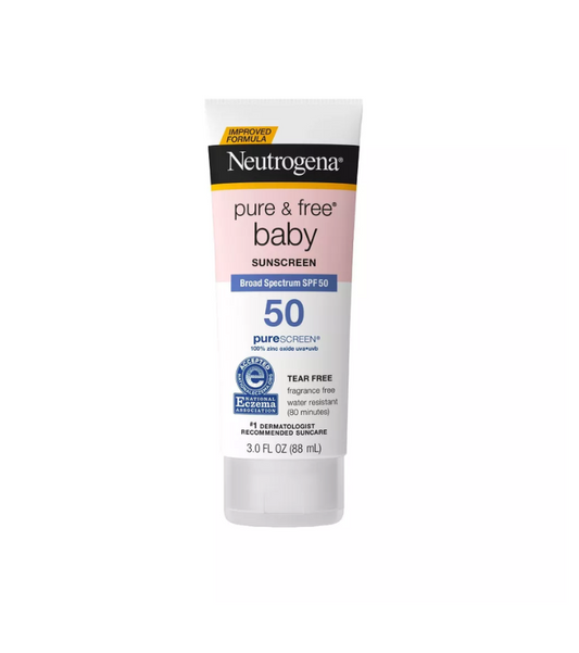 Neutrogena Pure & Free Baby Protector solar en Lociónpara bebés - SPF 50  88ml