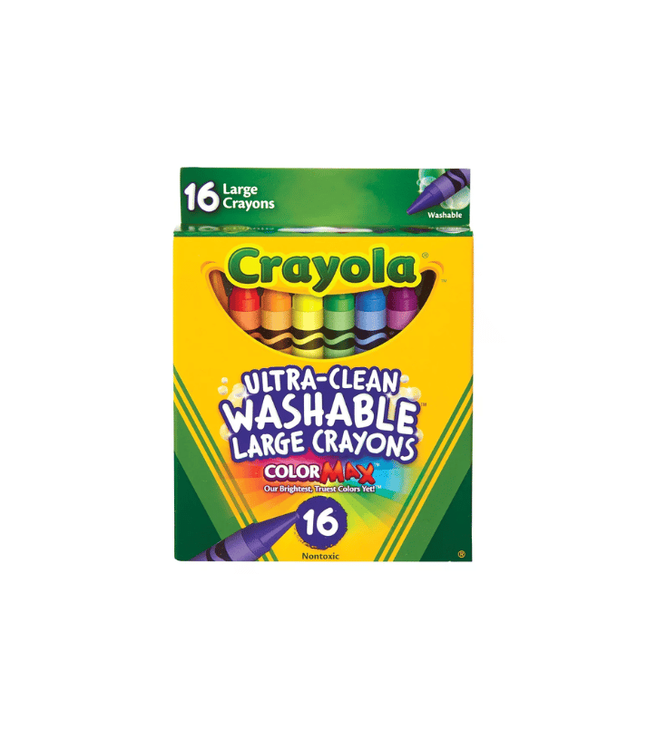 Crayola Crayones grandes lavables de 16 piezas