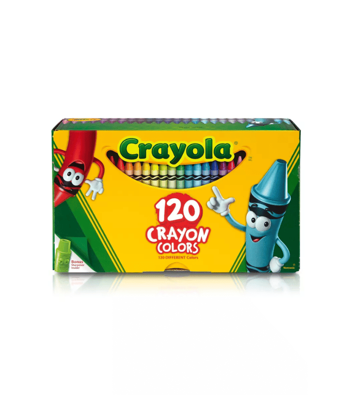 Crayolas Crayones con 120 piezas