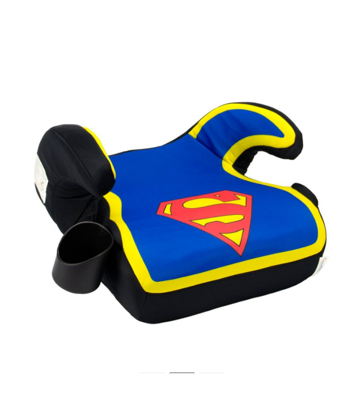 KidsEmbrace DC Comics Superman Silla para auto sin respaldo - Superman