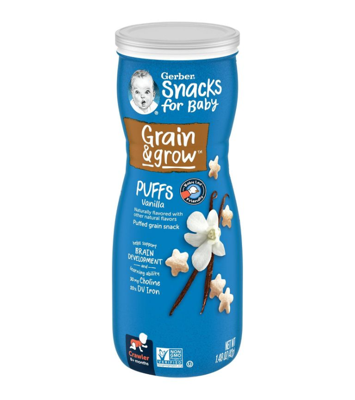 Gerber Snacks para Bebé Grain & Grow 42gr