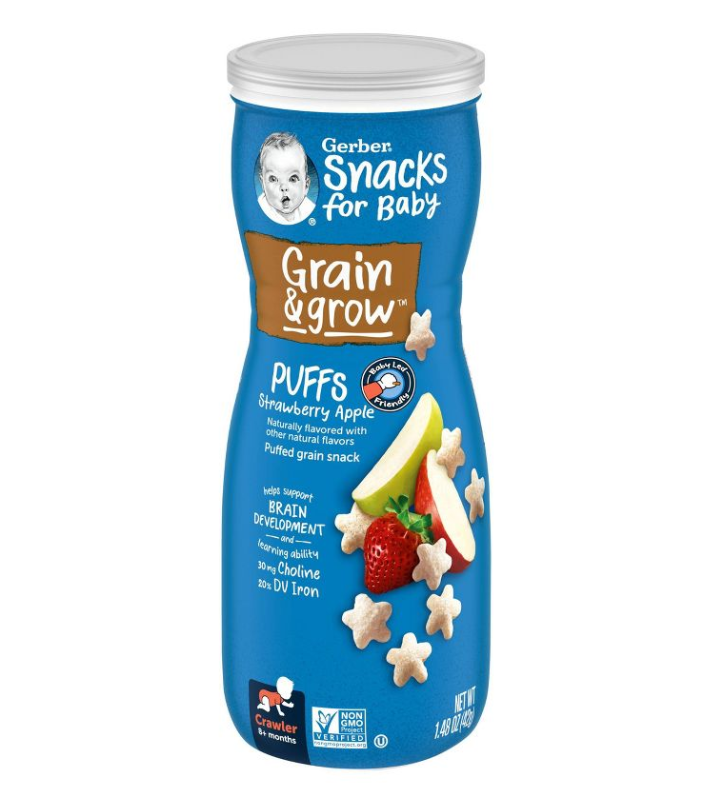 Gerber Snacks para Bebé Grain & Grow 42gr