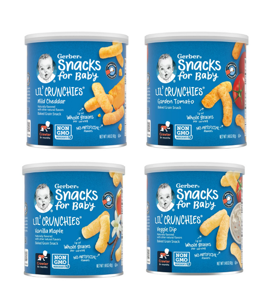 Gerber Snacks for Baby Lil Crunchies 42gr