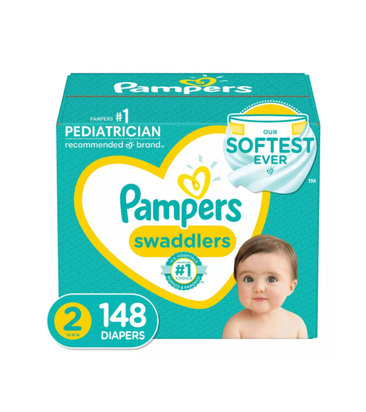 Pampers Swaddlers Disposable Diapers -  Etapa 2