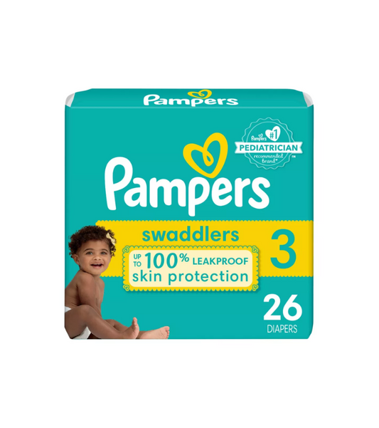 Pampers Swaddlers Disposable Diapers - Etapa 3