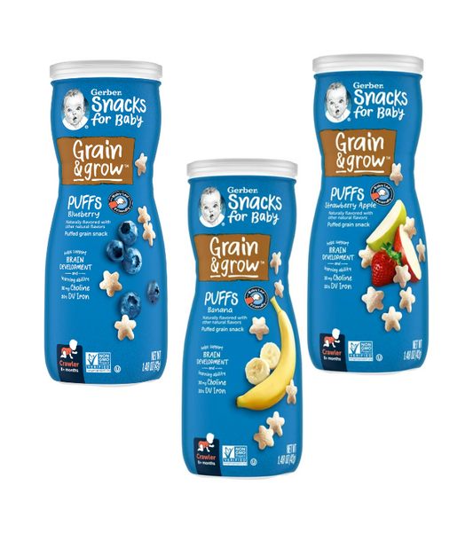 Gerber Snacks para Bebé Grain & Grow 42gr