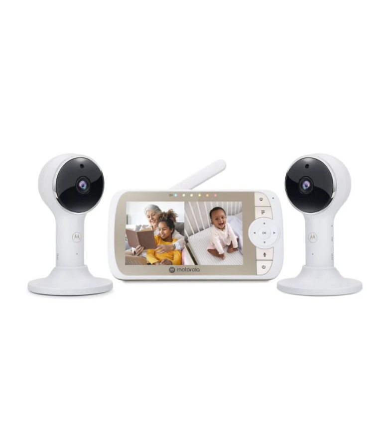 Motorola Monitor de Video para bebé de 5" - 2 Cámaras Con WiFi HD