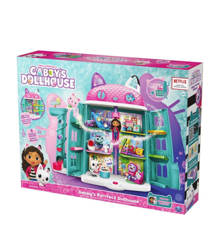 Gabby's Dollhouse - Juego de casa de muñecas Purrfect
