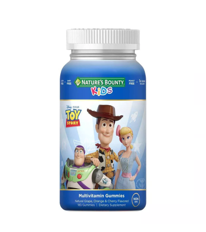Nature's Bounty Kids' Disney Toy Story - Multivitamínico en Gomitas - 180 Unidades