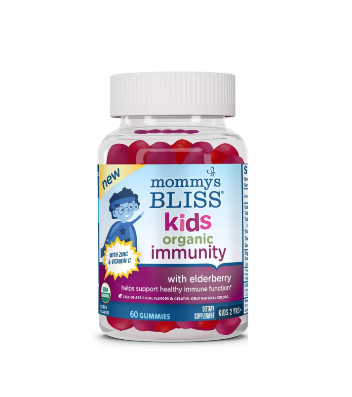 Mommy's Bliss - Multivitamínoco en Gomitas con Sauco para Inmunidad orgánica - 60 Unidades