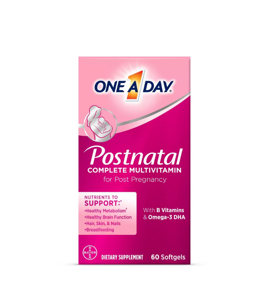 One A Day Multivitamínico Postnatal - Cápsulas blandas - 60 Unidades