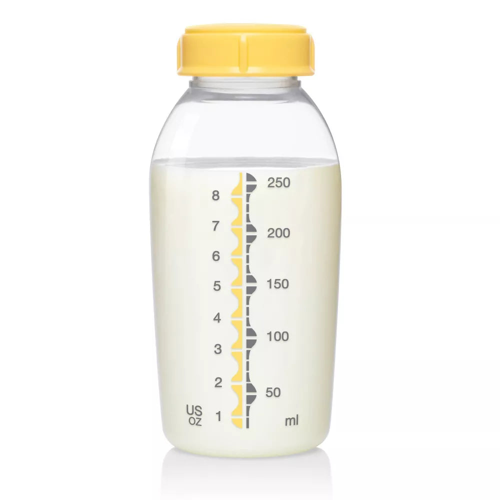Biberón de leche materna Medela, Set de contenedores de recolección y almacenamiento -3pk/8oz
