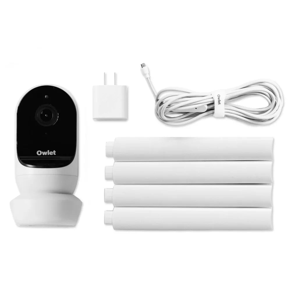 Owlet Cam 2 Smart Monitor para bebé - HD Cámara de Video, WiFi cifrado,  Visión de noche y temperatura, conversación de 2 vías