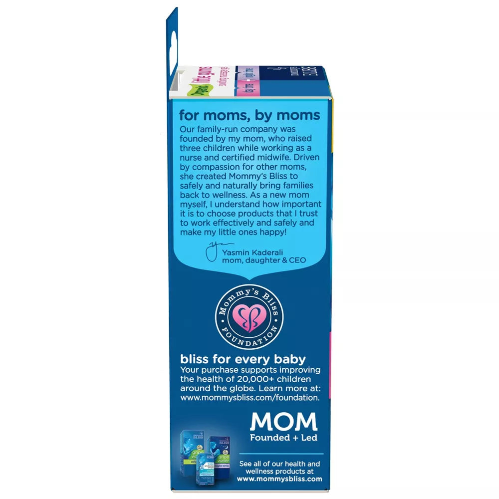 Mommy's Bliss - Combo en gel de masaje calmante orgánico para las encías para día y noche - 2 Tubos 15gr c/u