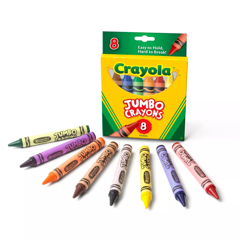 Crayolas Jumbo crayones con 8 piezas