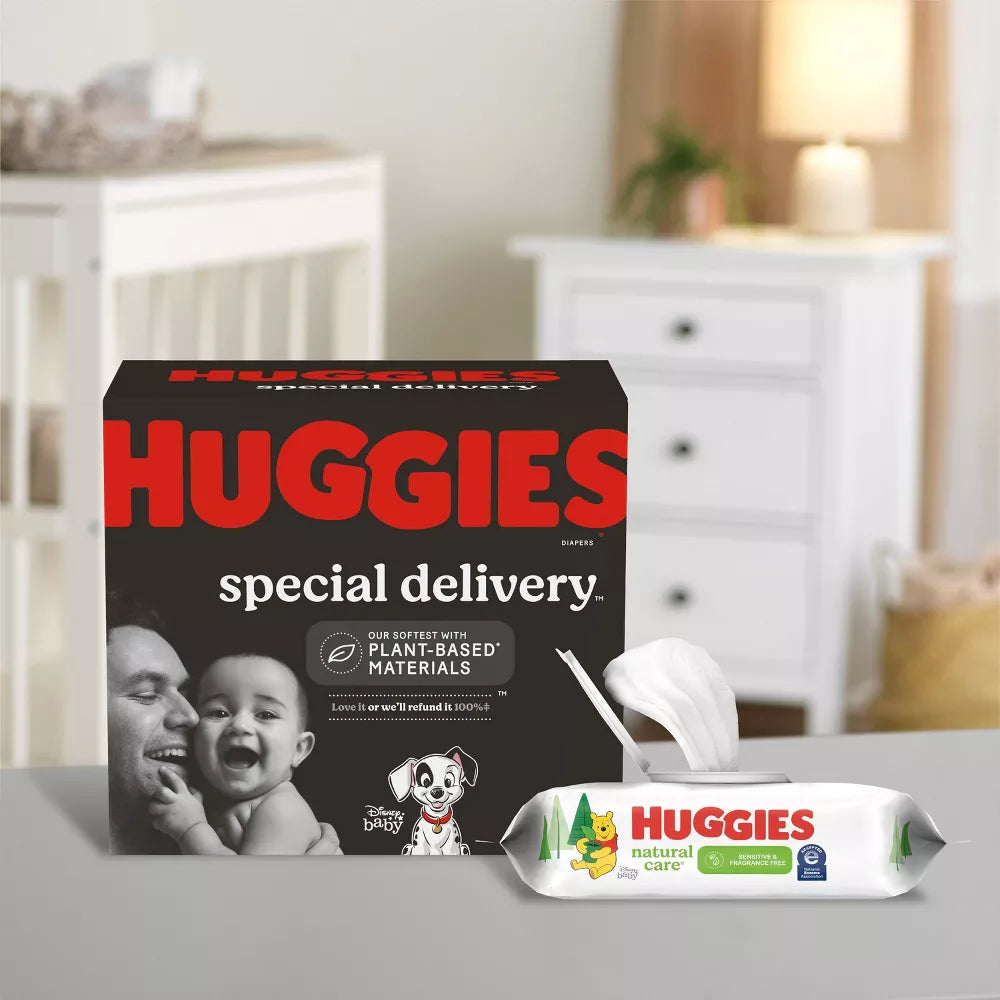 Huggies Special Delivery Hypoallergenic Baby Diapers, 74 unidades - Etapa 2
