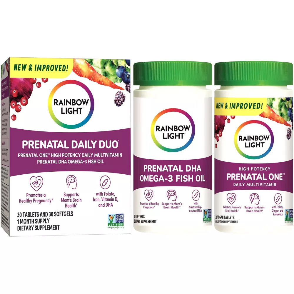 Multivitamínico Prenatal Duo Pack en tabletas y cápsulas blandas - 60 Unidades