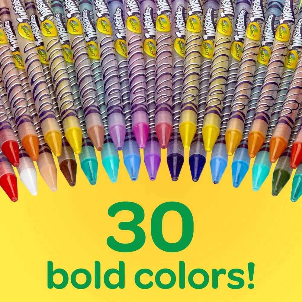 Lápices de colores giratorios Crayola 30 piezas