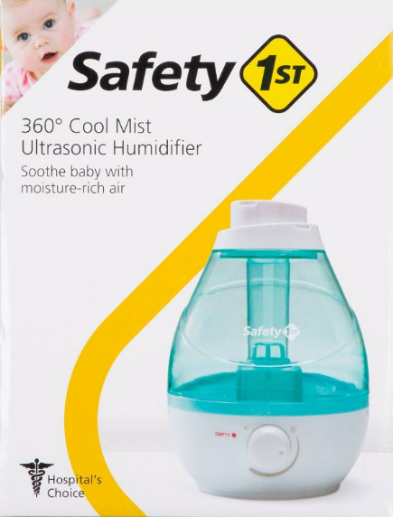 Humidificador Safety 1st ultrasónico 360° -Cool Mist
