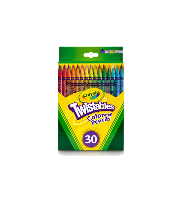 Lápices de colores giratorios Crayola 30 piezas