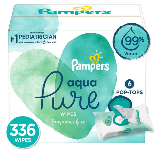 Wipes Pampers Aqua Pure