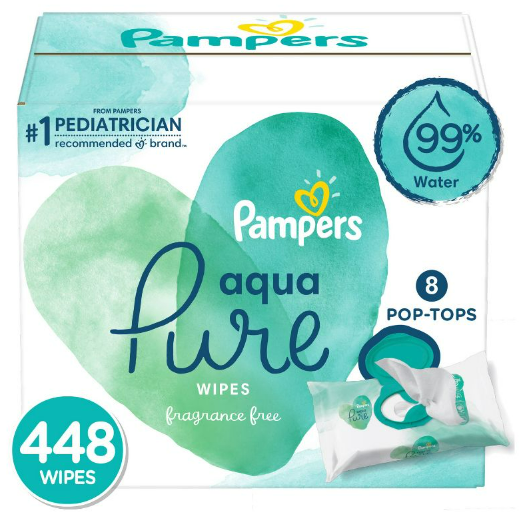Wipes Pampers Aqua Pure