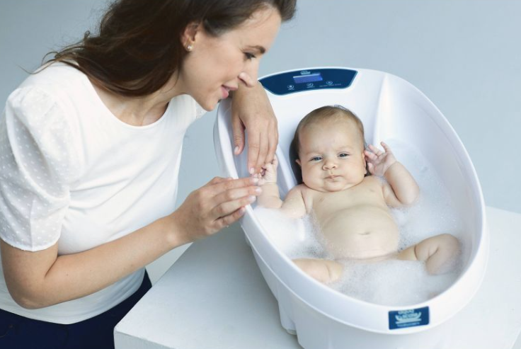 Aqua Scale Bañera con Termómetro Digital de agua 3 en 1 para bebé –  tienditadelu