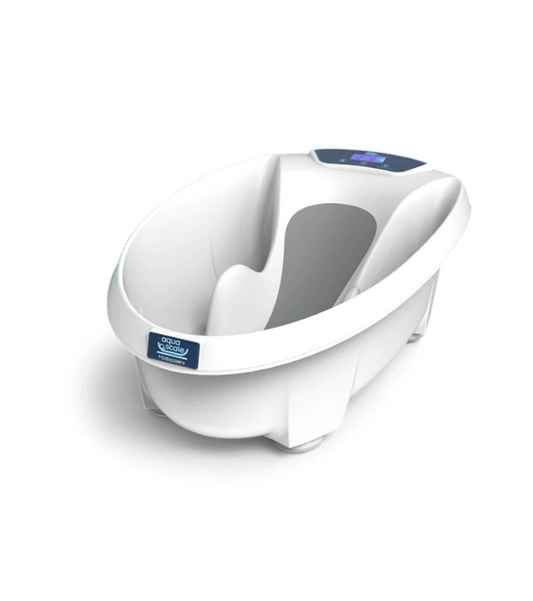 Aqua Scale Bañera con Termómetro Digital de agua 3 en 1 para bebé